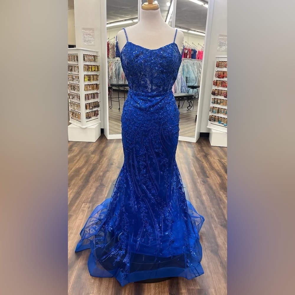 Sherri Hill 54275 Royal Blue